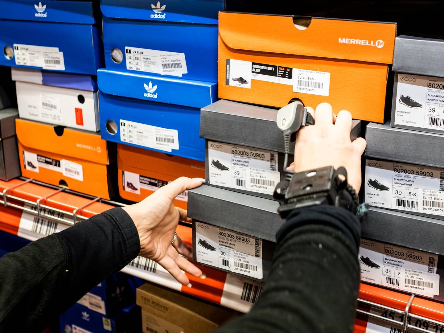 Køb af tøj og sko er højdespringer, når det gælder onlinehandel blandt danskerne. (Arkivfoto) | Foto: Ivan Boll