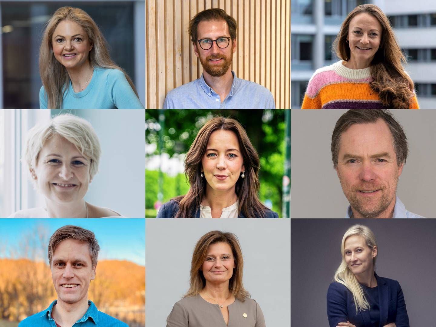 Det nye styret i Finance Innovation. Fra venstre: Styreleder Anders Skjævestad (DNB Livsforsikring), Eilin Schjetne (Eedenbull), Eirik Sjåholm Knudsen (NHH), Kirsti Tranby (KPMG), Camilla Wadseth (Kantega), Henriette S. Tveit (Tryg), Gunnar Nordseth (Signicat), Martin Wik Sætre (Quantfol.io), Stian Karlsen (Sparebanken Vest), Pinar Heggernes (UiB) og Stine Betten Neteland (Stacc X).