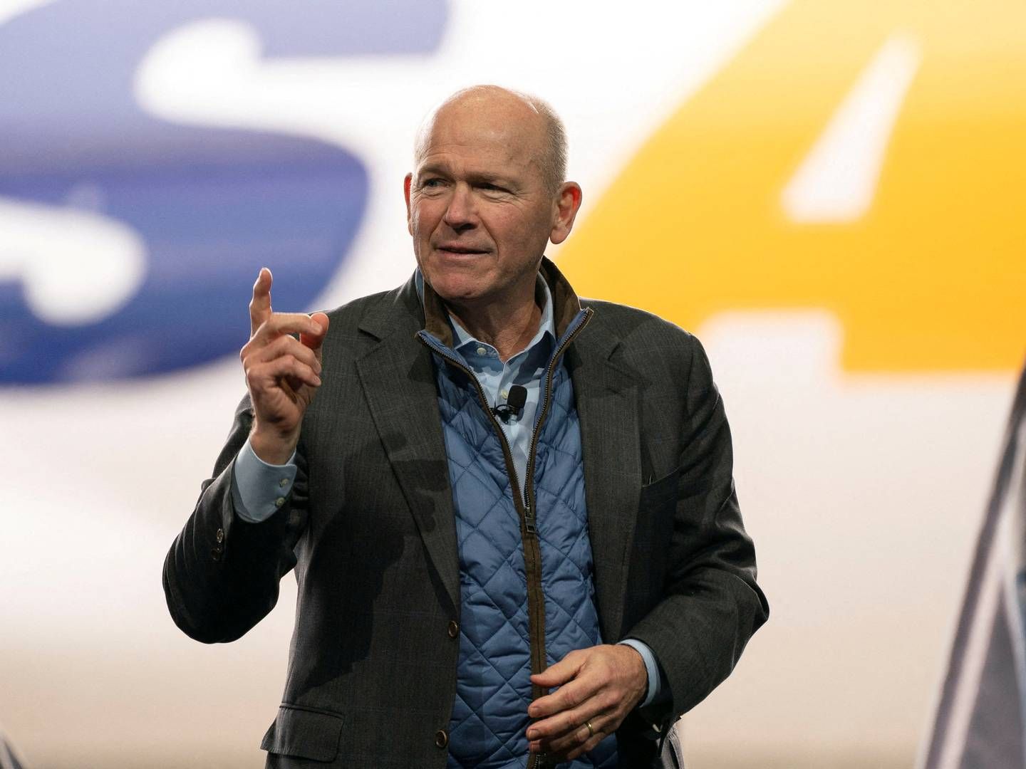 Dave Calhoun, topchef hos den amerikanske flyproducent Boeing. | Foto: David Ryder/Reuters/Ritzau Scanpix