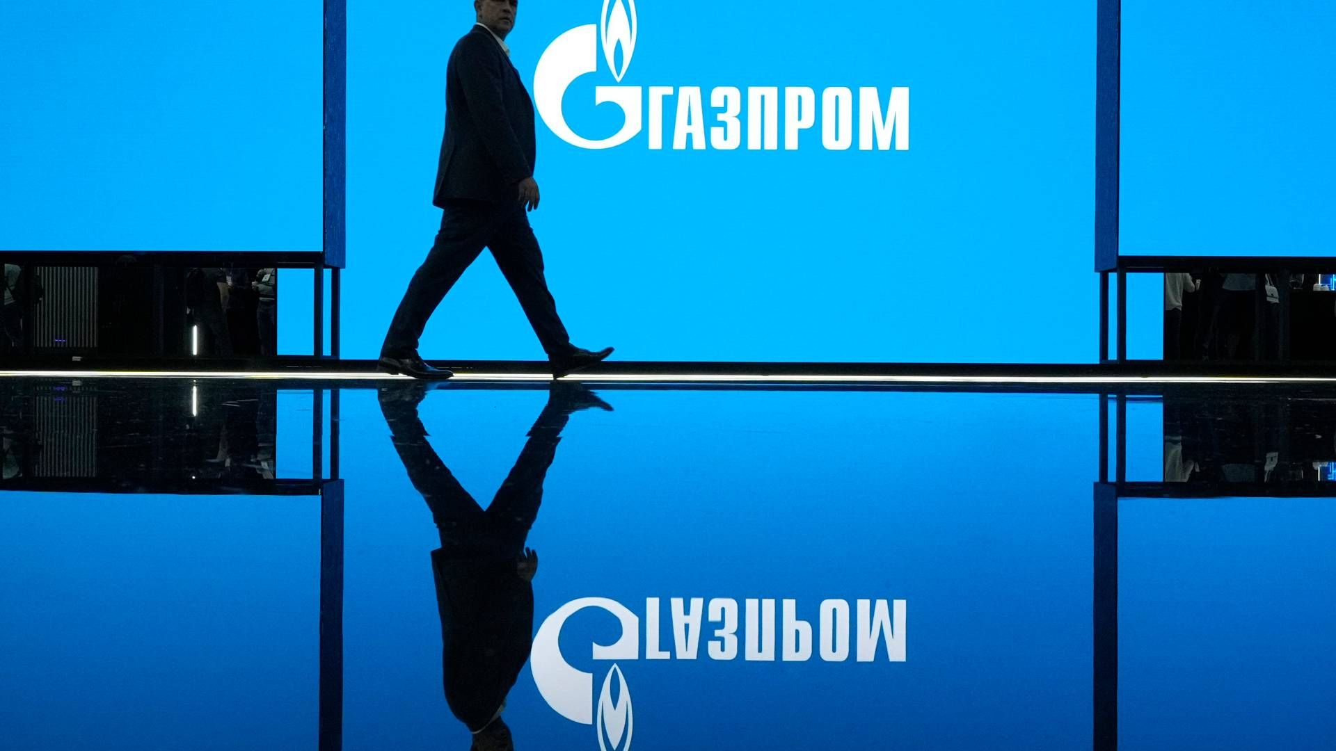 173 MILLIARDER: Russiske Gazproms overskudd ble redusert med 40 prosent. | Foto: AP Photo/Dmitri Lovetsky