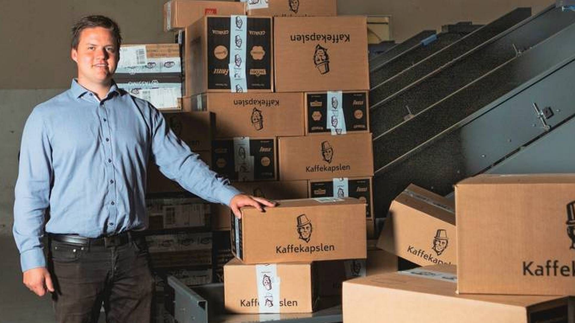 Anders Balmer, der er adm. direktør og medejer af Kaffekapslen, har været en del af selskabet siden 2016. | Foto: Kaffekapslen