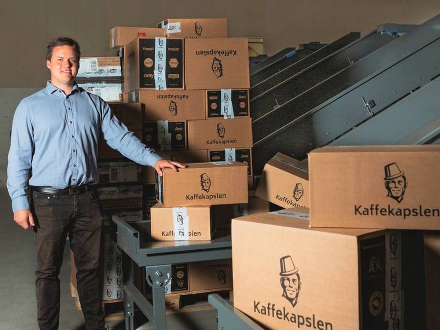 Anders Balmer, der er adm. direktør og medejer af Kaffekapslen, har været en del af selskabet siden 2016. | Foto: Kaffekapslen
