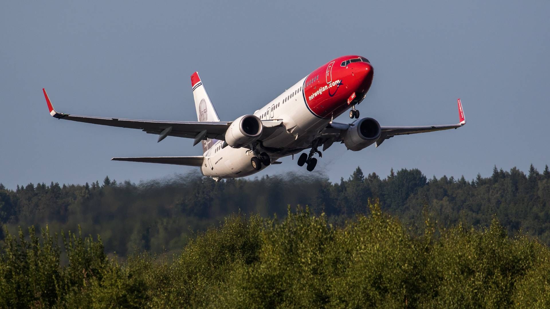 Flyselskabet Norwegian er blevet sagsøgt af det tidligere datterselskab i koncernen, Bank Norwegian, i en strid om retten til at bruge "Norwegian" i navnet. | Foto: Pr / David Peacock for Norwegian