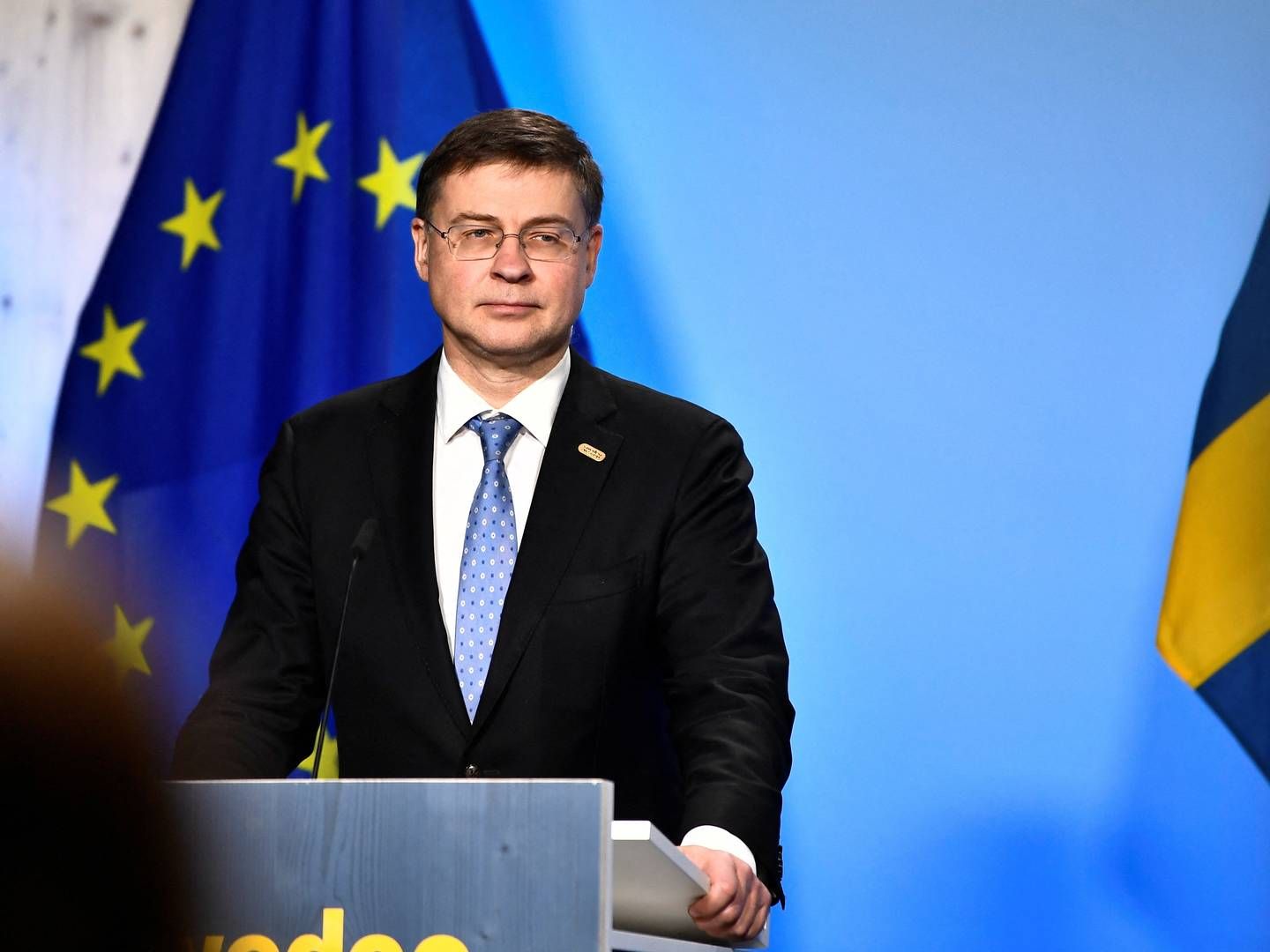 Valdis Dombrovskis er ledende næstformand i kommissionen. | Foto: Tt News Agency/Reuters/Ritzau Scanpix