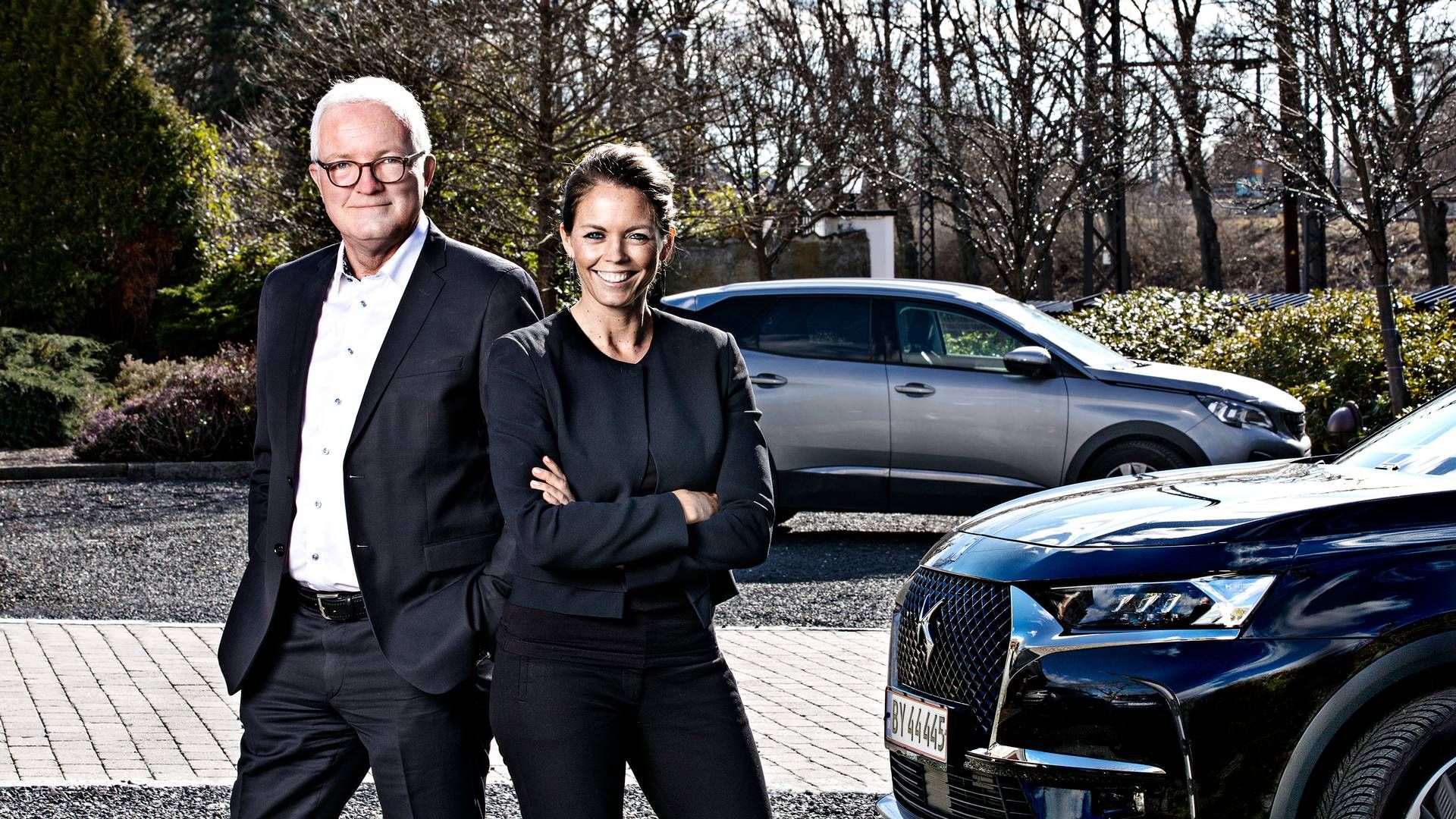 Anders Bruun, formand for K.W. Bruun, og Maria Bruun-Lander, næstformand | Foto: K.w. Bruun