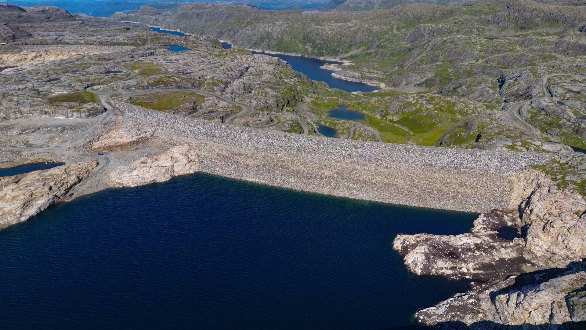 MINUSPRISER OG ØKT FYLLINGSGRAD: Fyllingsgraden økte med 5,1 prosent i forrige uke. Da var det tre dager med minuspriser i Norge. | Foto: Ørn E. Borgen / NTB