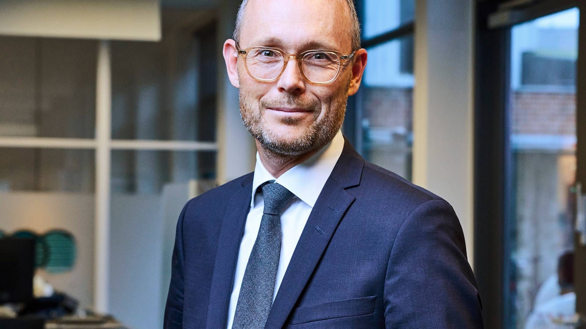 Henning Dam overtog rollen som adm. direktør i Fynske Bank 1. april. | Foto: Fynske Bank / PR