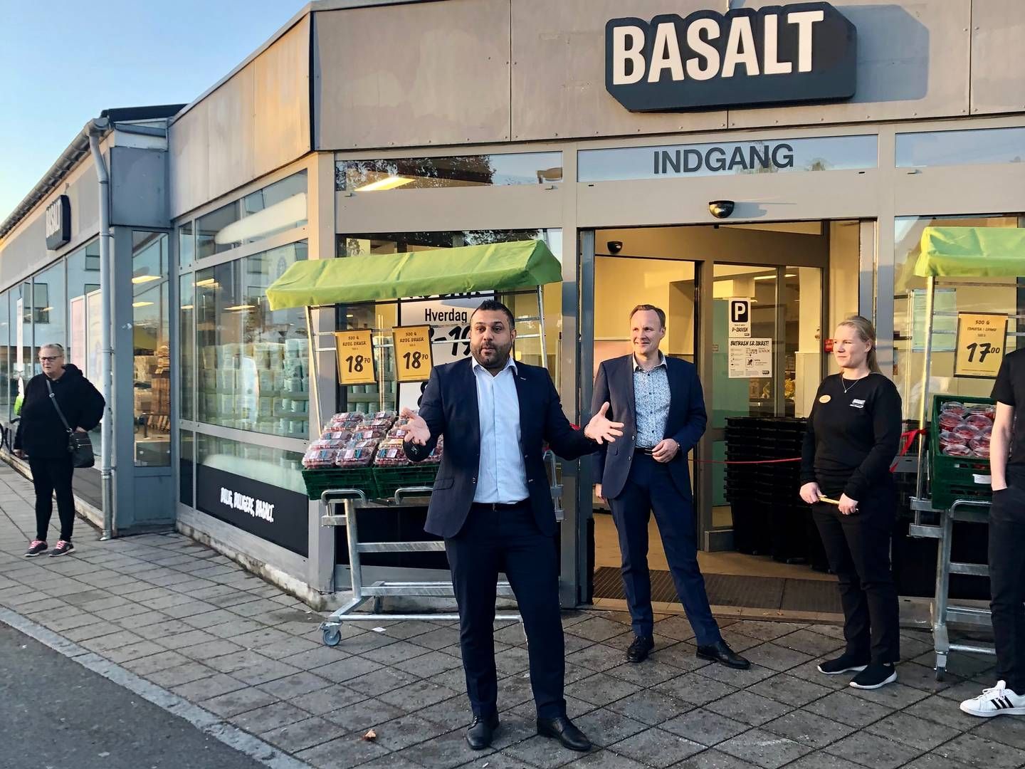 Den første Basalt åbnede 11. oktober i en Netto-butik i Kastrup, der nu bliver til Netto igen. | Foto: Louise Reseke / Mediawatch