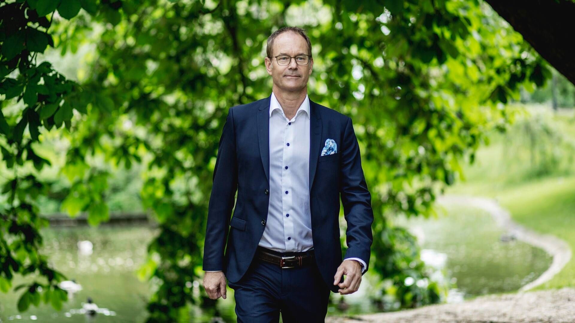 MINUS: Administrerende direktør Eirik Thrygg i Höegh Eiendom la frem et negativt resultat før skatt. | Foto: Höegh Eiendom