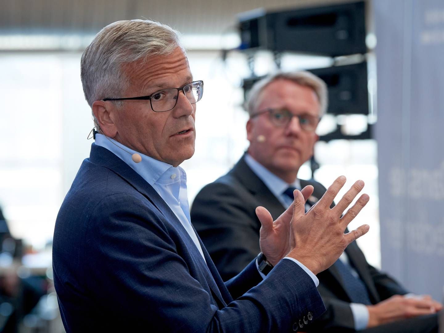 ”You cannot equate China with Russia. The dynamics are very different. It represents a rational government that has an agenda for its country that is not simply about beating up the neighbor," states Maersk's CEO, Vincent Clerc. | Photo: Carsten Lundager / Danske Rederier