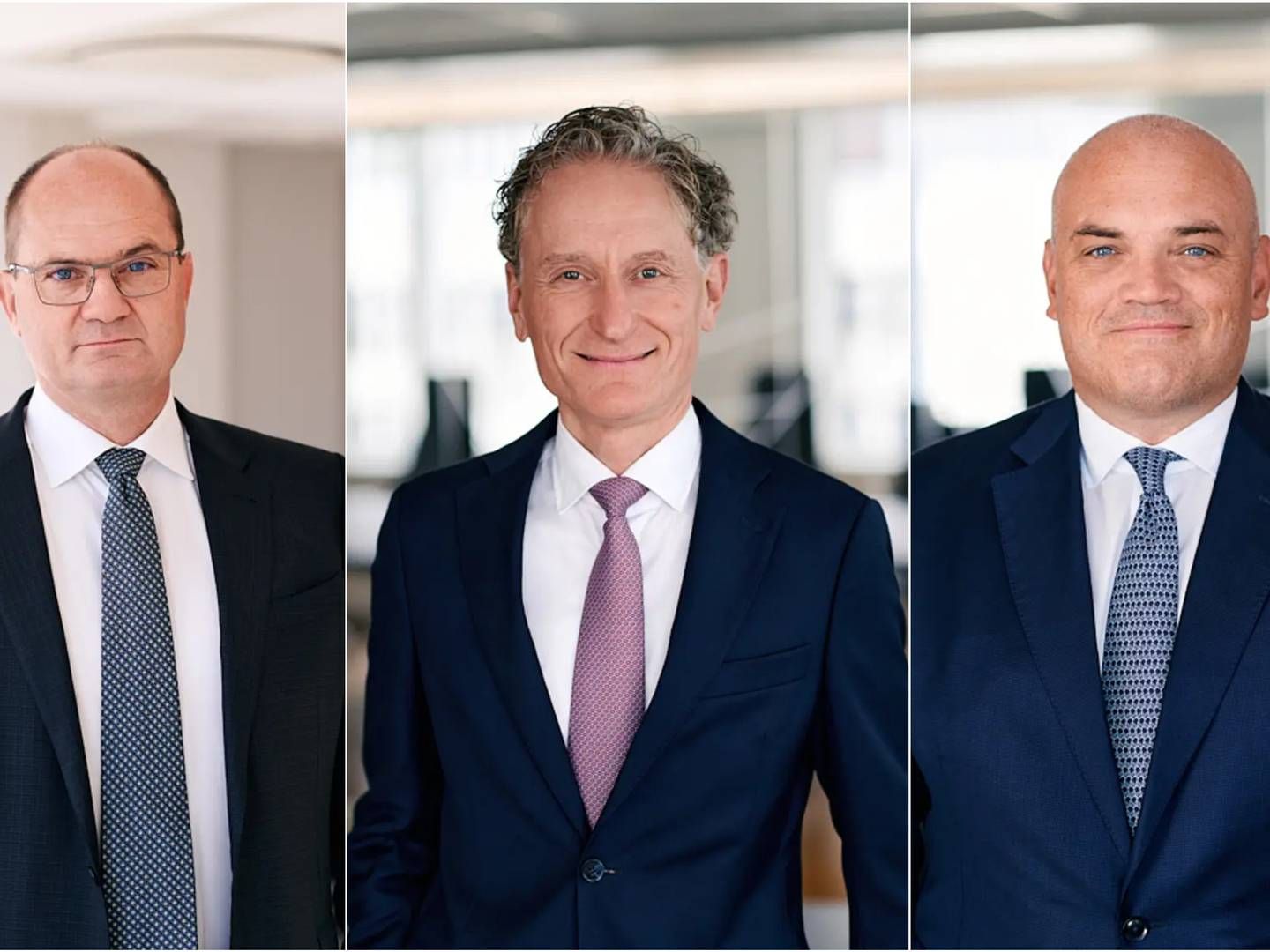 KJERNETEAM: Schjødt-partnerne Olav Kolstad (t.v.), Thomas Nordby og Hallvard Gilje Aarseth. | Foto: Schjødt