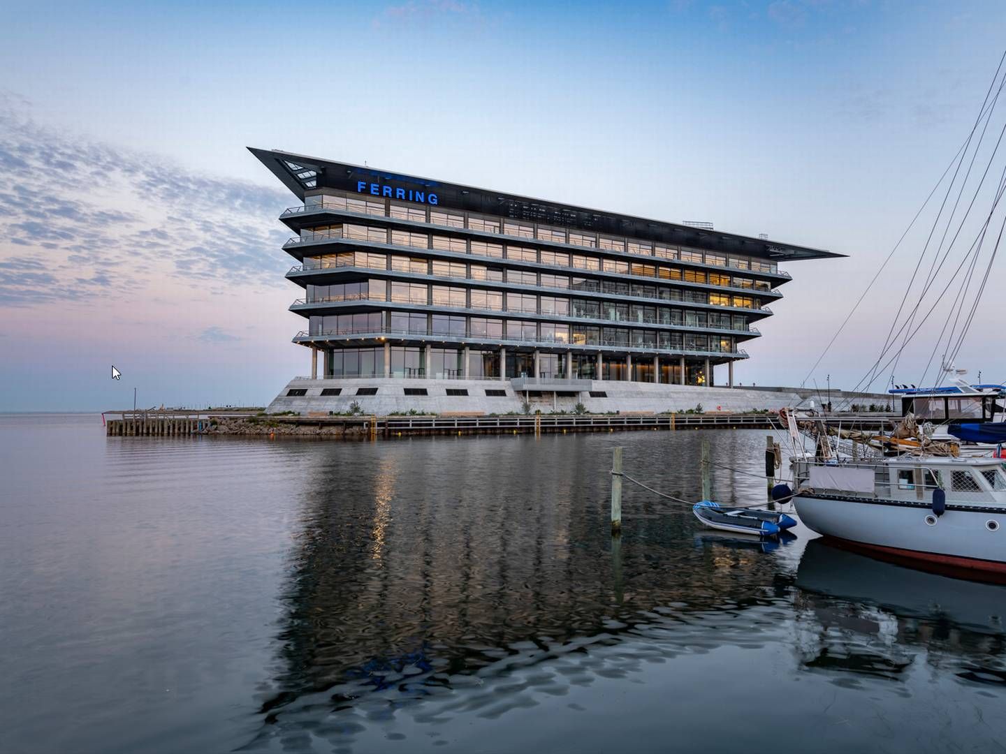 Ferring Pharmaceuticals's headquarters in Denmark | Photo: Foster + Partners / Pr