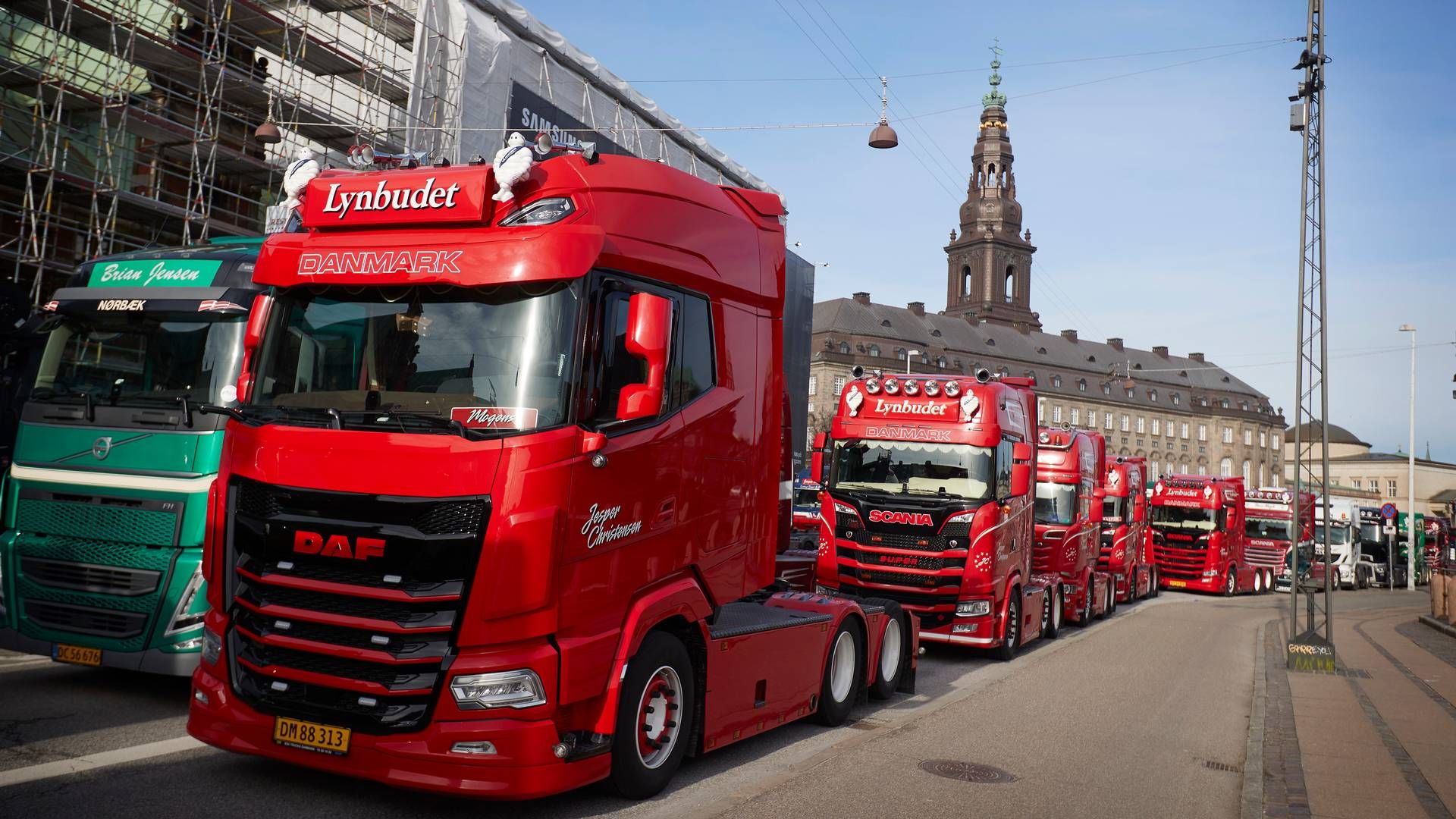 Flere gange har de danske vognmænd vist deres utilfredshed mod den kilometerbaserede vejafgift. Kampen viste sig dog at være forgæves. | Foto: Jens Dresling/Ritzau Scanpix