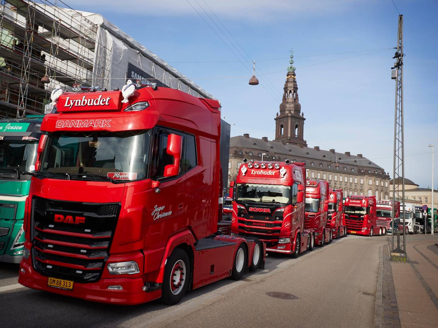 Flere gange har de danske vognmænd vist deres utilfredshed mod den kilometerbaserede vejafgift. Kampen viste sig dog at være forgæves. | Foto: Jens Dresling/Ritzau Scanpix