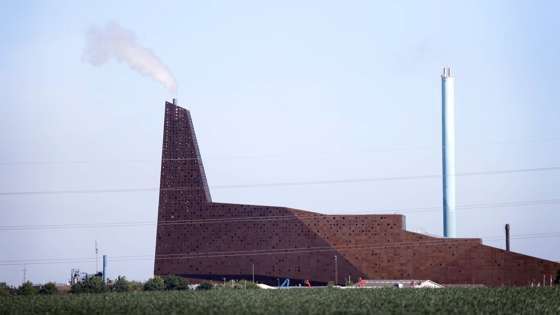 Roskilde kraftvarmeværk leverede et stort overskud i 2022. | Foto: Jens Dresling
