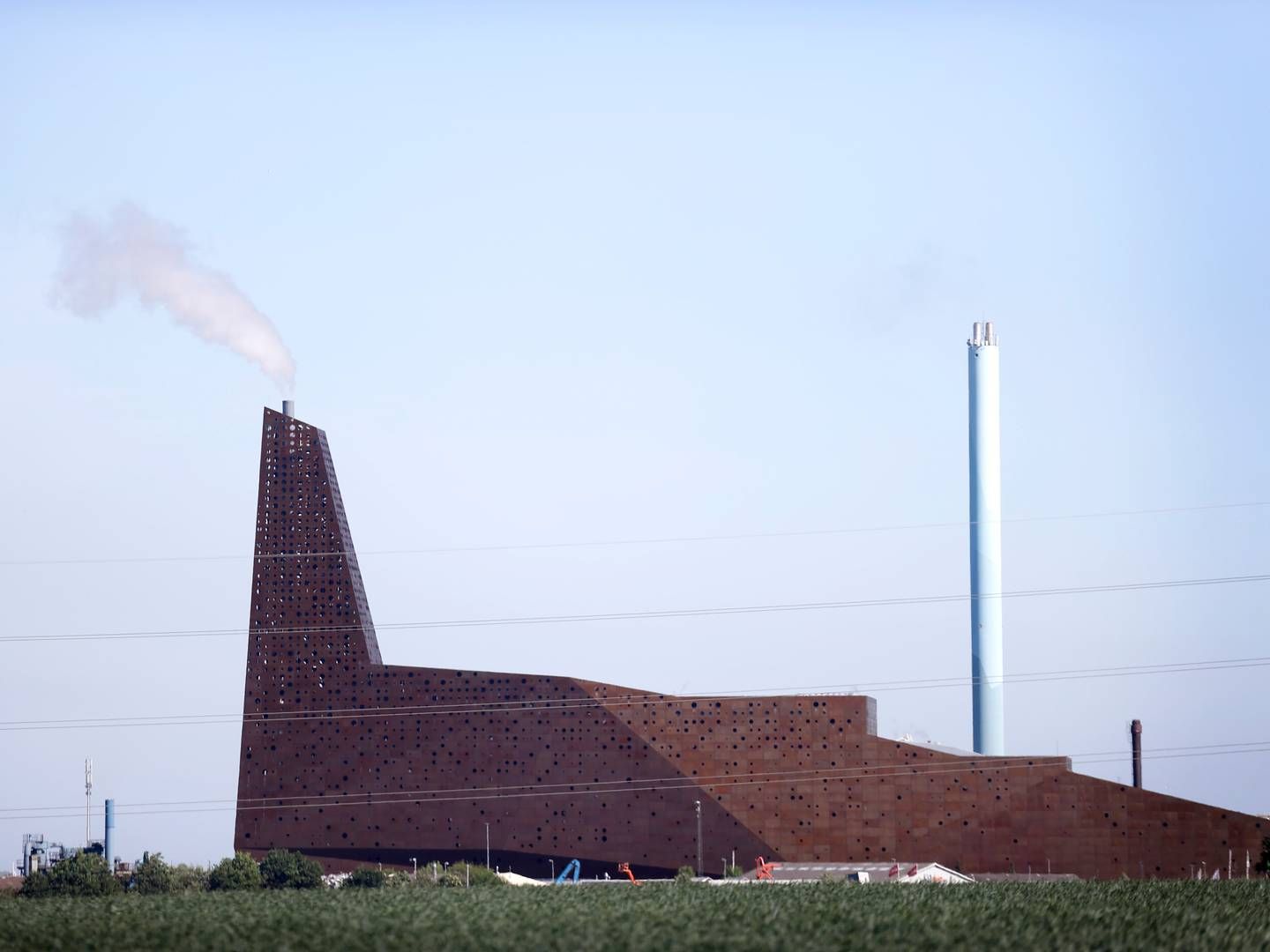 Roskilde kraftvarmeværk leverede et stort overskud i 2022. | Foto: Jens Dresling