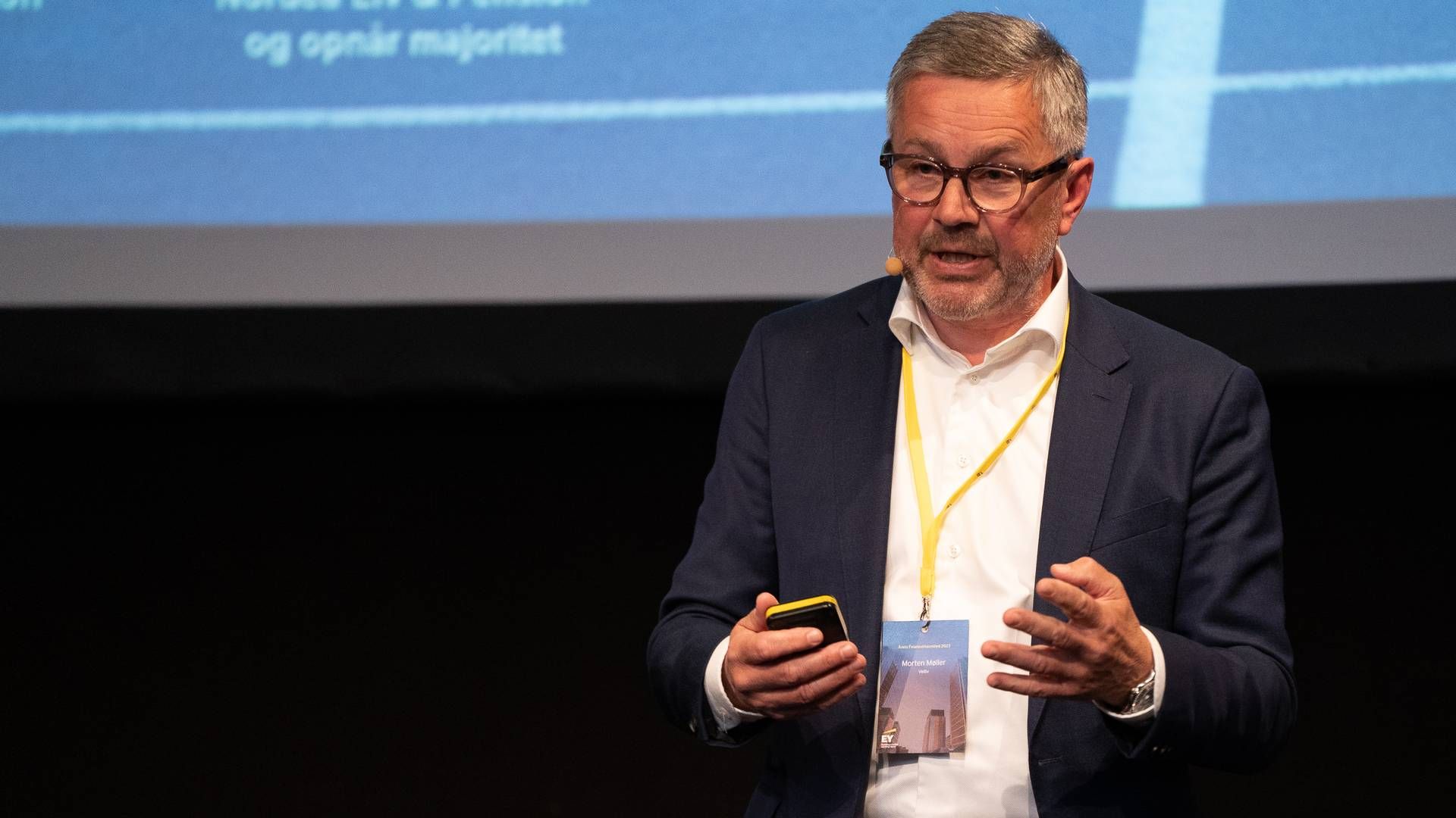 Morten Møller er konstitueret topchef i Velliv. | Foto: Jan Bjarke Mindegaard / Watch Medier