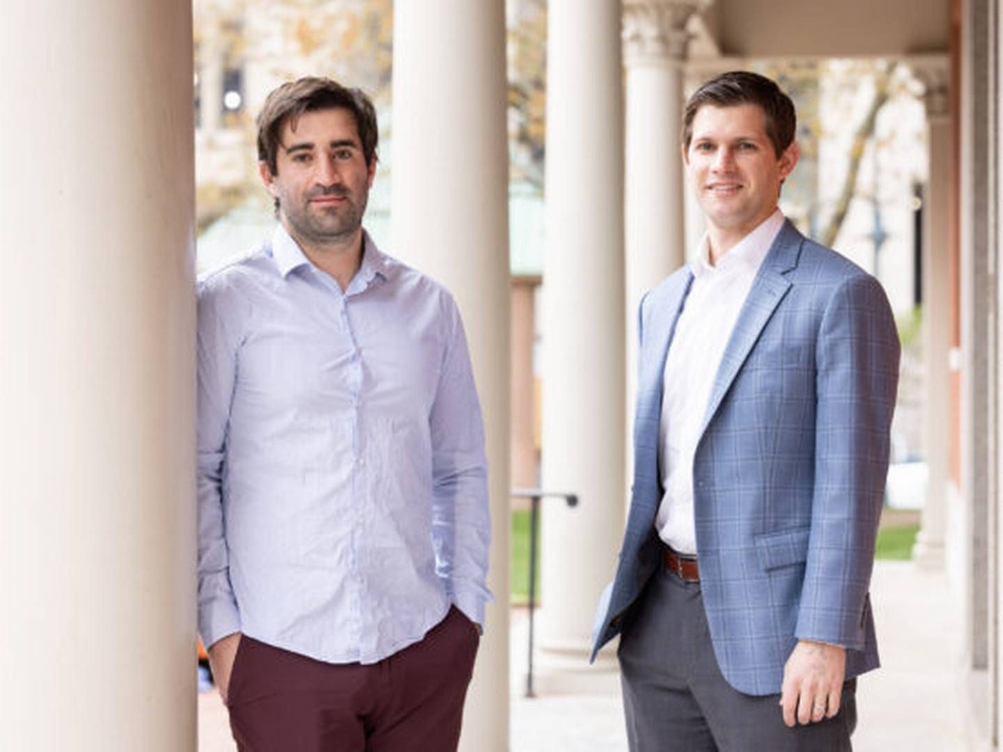IKKE Å ANBEFALE: Joshua Cohen (til venstre) og Justin Klee er med-administrerende direktører i biotek-selsakpet Amylyx som nå møter motstand hos europeiske regulatoriske myndigheter. | Foto: Amylyx