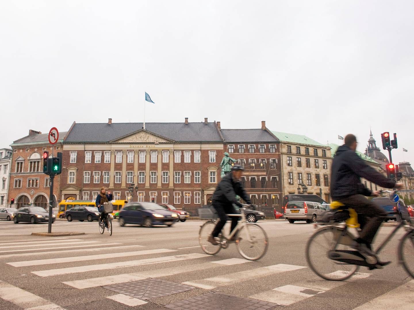 Indenfor kongerigets grænser er Danske Banks udlån vokset, men udviklingen i udenlandske afdelinger trækker ned, så bankens samlede udlånsvækst er negativ. | Foto: Danske Bank/pr
