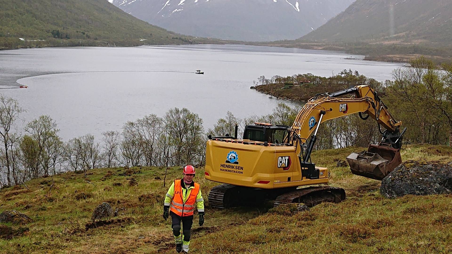 TVERRELVA VANNKRAFTVERK: Vesterålskraft bygger 3,2 MW vannkraftverk som forventes å produsere 8,9 GWh i året. | Foto: Vesterålskraft