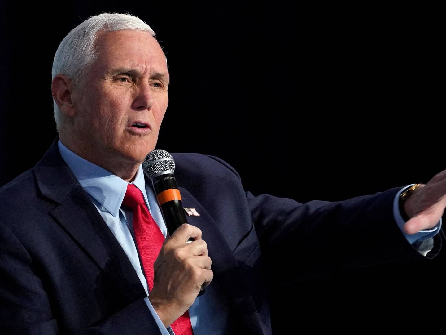 Den tidligere vicepræsident Mike Pence ventes at stille op som USA's præsident og dermed komme op imod Donald Trump. | Photo: Kevin Lamarque/Reuters/Ritzau Scanpix