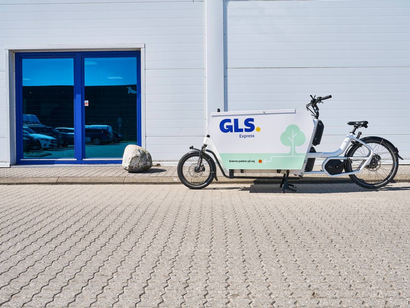 Cyklerne har en vis effekt i storbyerne, lyder det fra direktøren, men der er også mange ting, cyklerne ikke kan gøre bedre end en varebil, fortæller adm. direktør Steen Ravnsbæk Kristensen. | Foto: GLS, PR