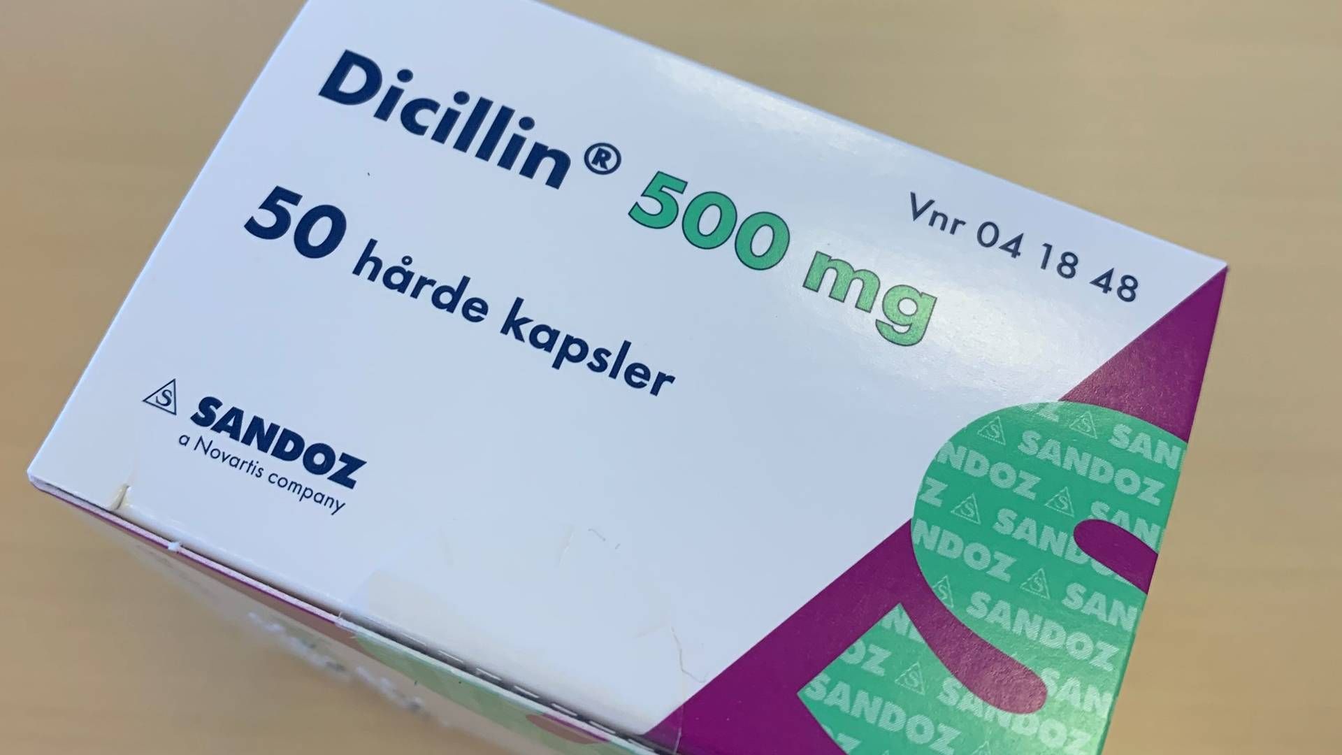 Et uvist antal danskere er blevet smittet med multiresistente bakterier fra antibiotikummet Dicillin. | Foto: Lægemiddelstyrelsen / Pr