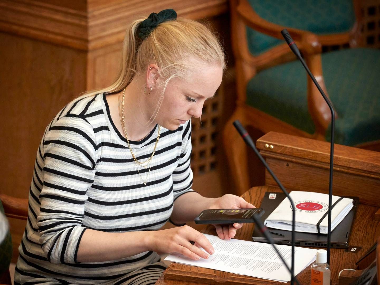 SF's klima, energi og forsyningsordfører Signe Munk stemte sammen med resten af folketingsgruppen for selskabsgørelsemaf den kommunale forbrændingssektor. | Foto: Jens Dresling