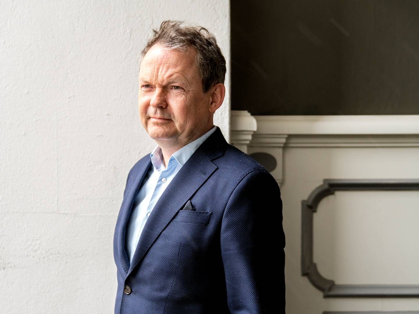 Ulrik Nødgaard står i spidsen for Finans Danmark. | Foto: Stine Bidstrup