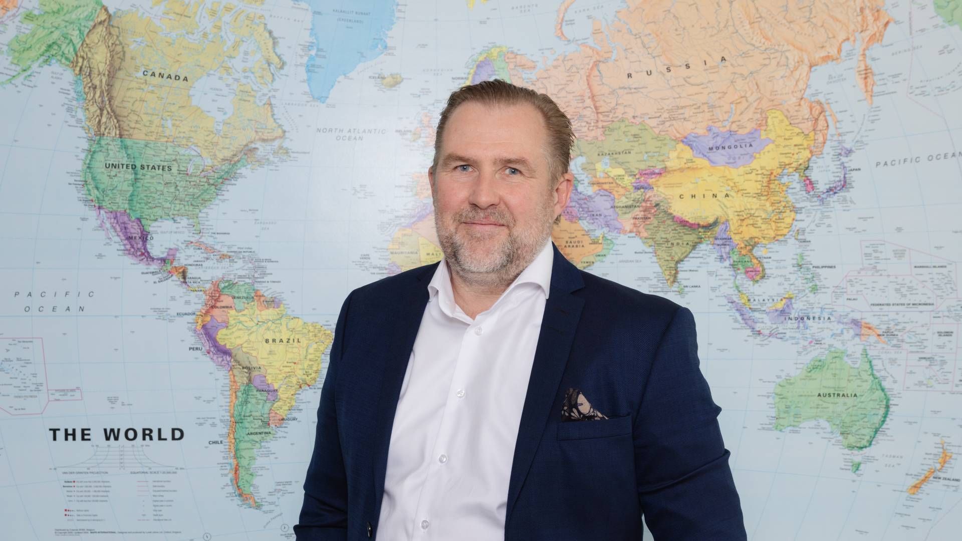 Allan Melgaard er topchef og medejer i Scan Global Logistics. | Foto: Gregers Tycho