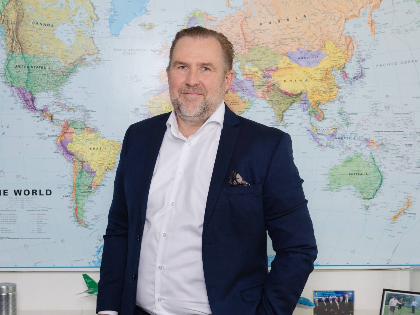 Allan Melgaard er topchef og medejer i Scan Global Logistics. | Foto: Gregers Tycho