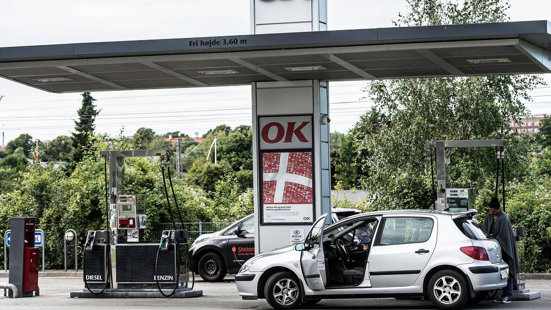 Ifølge analytiker skal danske forbruger ikke forvente, at prisen på benzin bliver ved med at falde. | Foto: Mogens Flindt/Ritzau Scanpix
