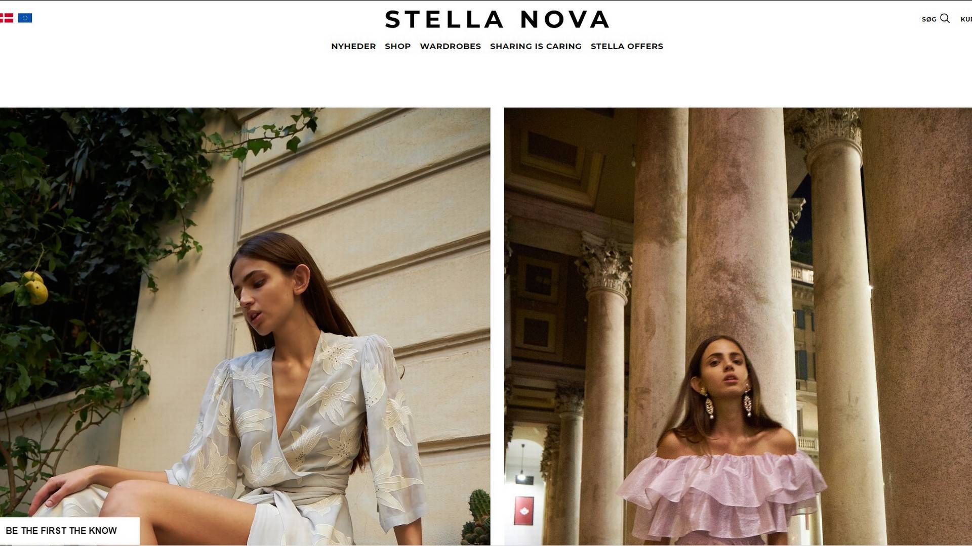 Stella Nova-brandet blev stiftet i 2002 af designer Trine Skoller | Foto: Screenshot/Stella Nova Copenhagen