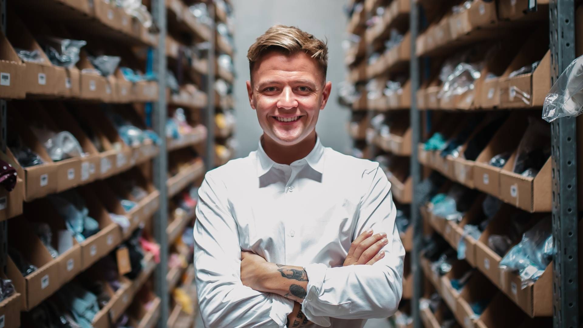28-årige Benjamin Philip stiftede i 2014 Teeshoppen, som han ejer 100 pct. af. | Foto: Teeshoppen/pr
