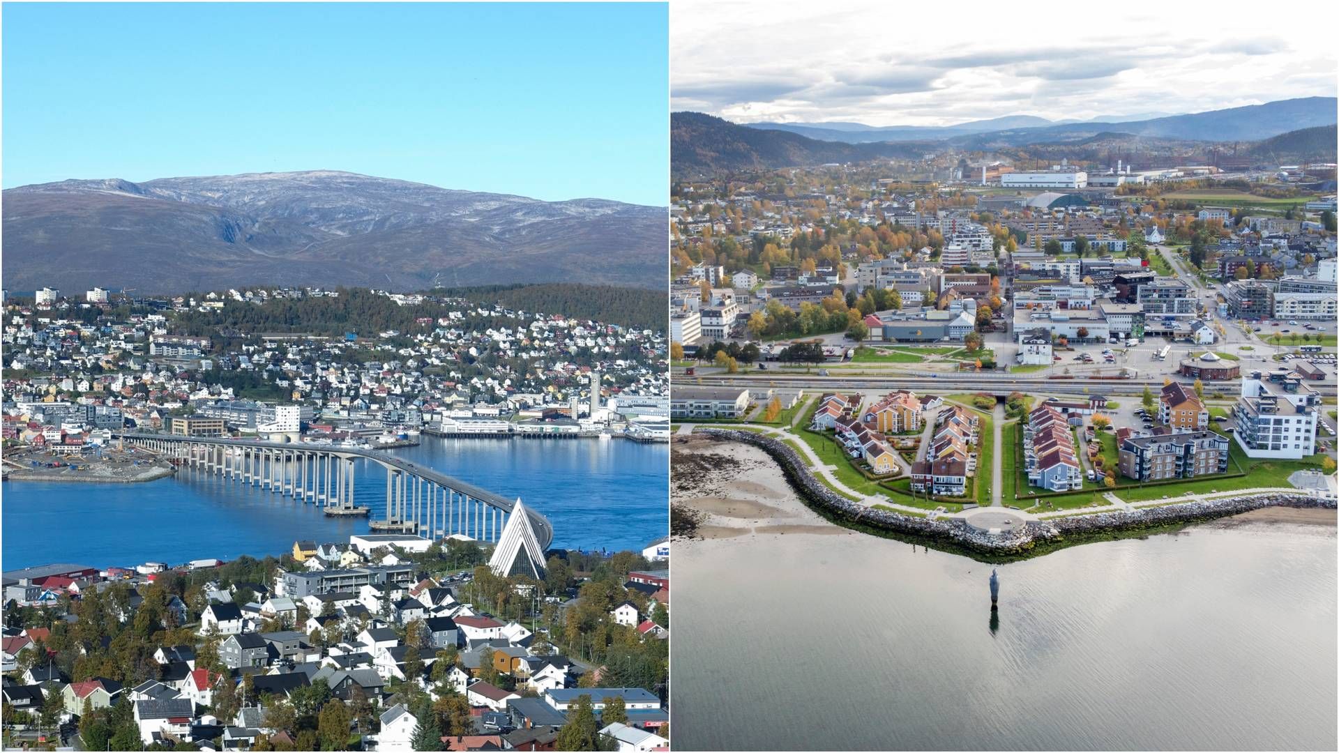 PALLEN: To firmaer fra Tromsø (t.v.) og ett fra Mo i Rana utgjør pallen. | Foto: Marianne Løvland, NTB / Gorm Kallestad, NTB