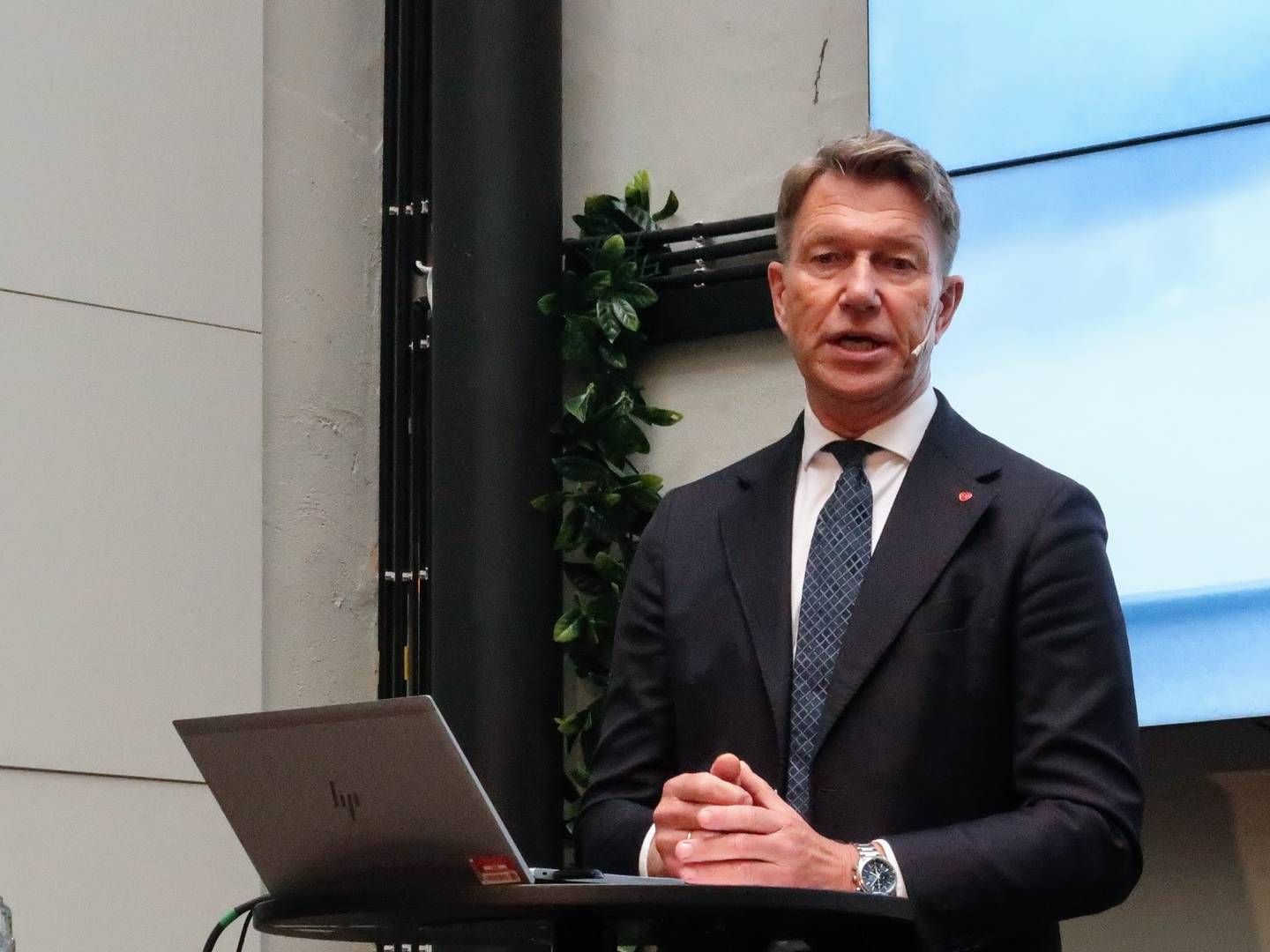 TRINNVIS HAVVINDSATSING: Olje- og energiminister argumenterer for en trinnvis utbygging av norsk havvind, og han frykter at hybridkabel på første fase av Sørlige Nordsjø II ville forsinket arbeidet. | Foto: Anders Lie Brenna