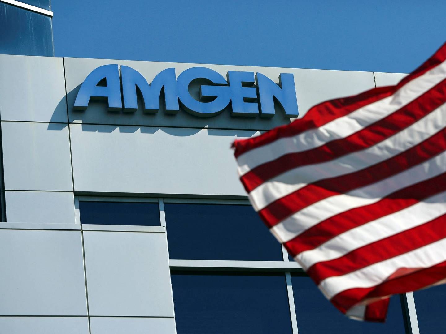 Trods skepsis fra de amerikanske konkurrencemyndigheder, tror Amgen stadig på, at selskabet inden nytår kan få Horizon Therapeutics under fanerne for den nette sum af 27,8 mia. dollar. | Foto: Robert Galbraith/Reuters/Ritzau Scanpix