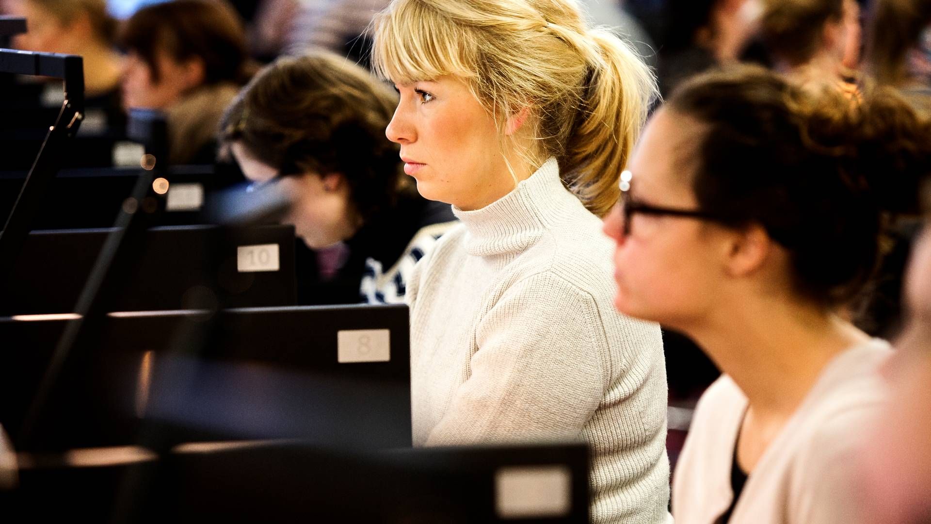 Studerende ved CBS til eksamen (arkivbillede) | Foto: Per Folkver/Politiken/Ritzau Scanpix