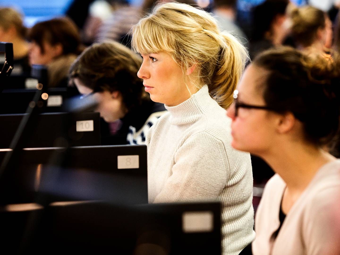 Studerende ved CBS til eksamen (arkivbillede) | Foto: Per Folkver/Politiken/Ritzau Scanpix