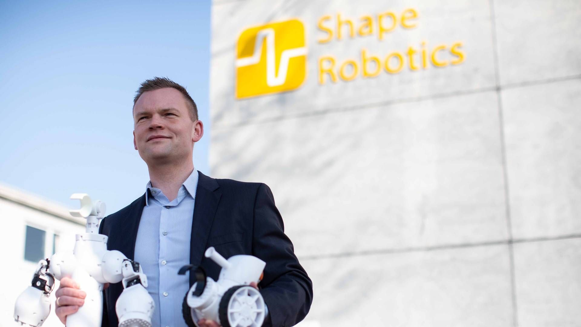 André Fehrn er adm. direktør for Shape Robotics. | Foto: Pr
