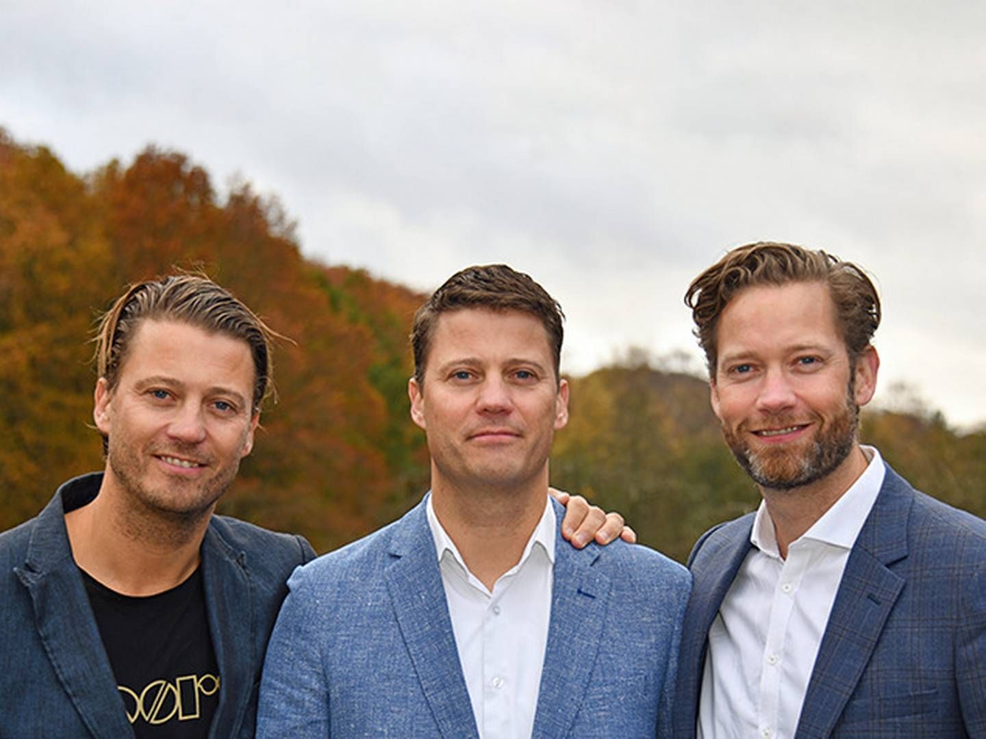 De tre brødre, der udgør familiekontoret Lottrup & Co., Henrik Lottrup (tv.), Peter Lottrup og Søren Lottrup. | Foto: Lottrup & Co. / Pr