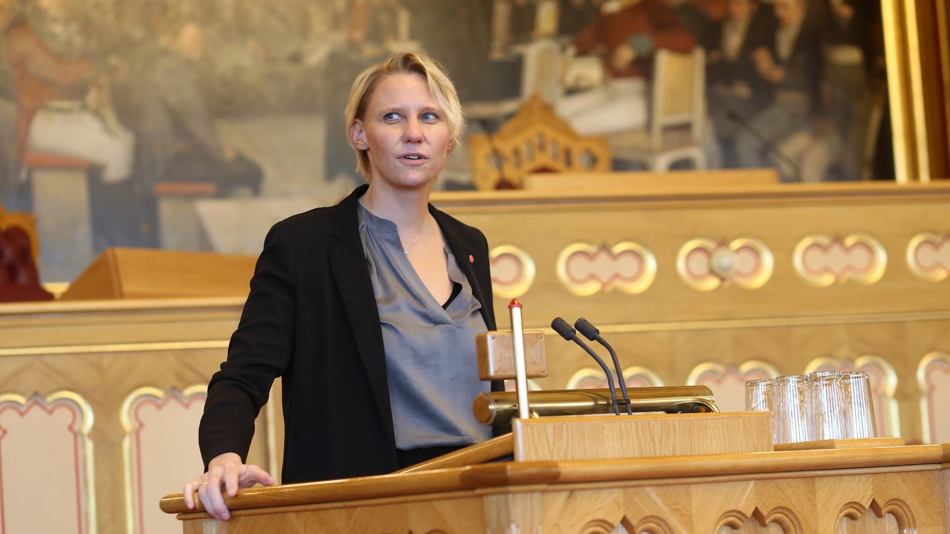 FAST: Arbeiderpartiets justispolitiske talsperson, Maria Aasen-Svensrud, sier Hurdalsplattformen ligger fast. | Foto: Bernt Sønvisen/Arbeiderpartiet