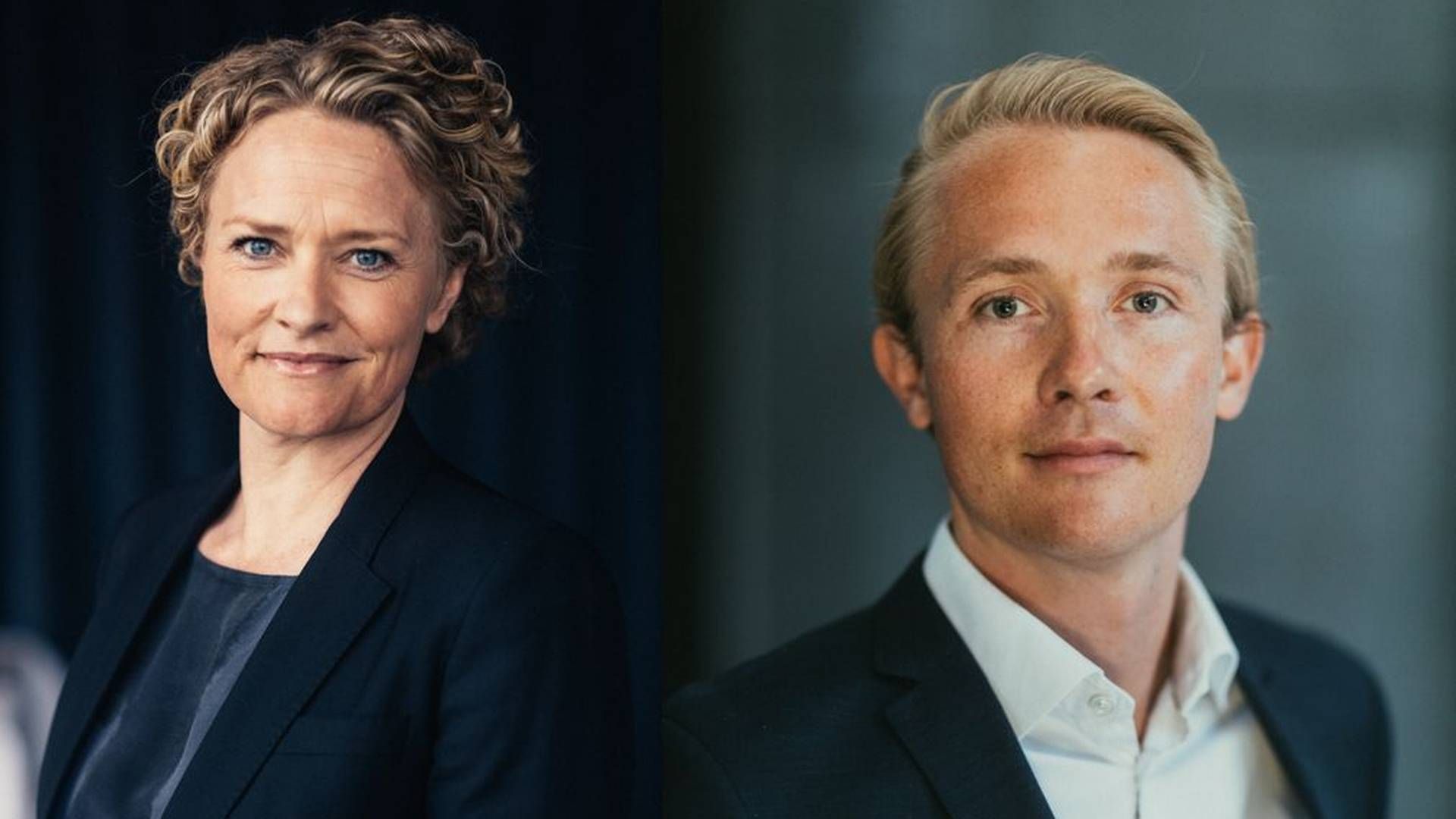 De to poster går til velkendte ansigter i JP/Politikens Hus, nemlig Natasha Brandt og Jakob Mørck Lohmann. | Foto: Philip Høpner