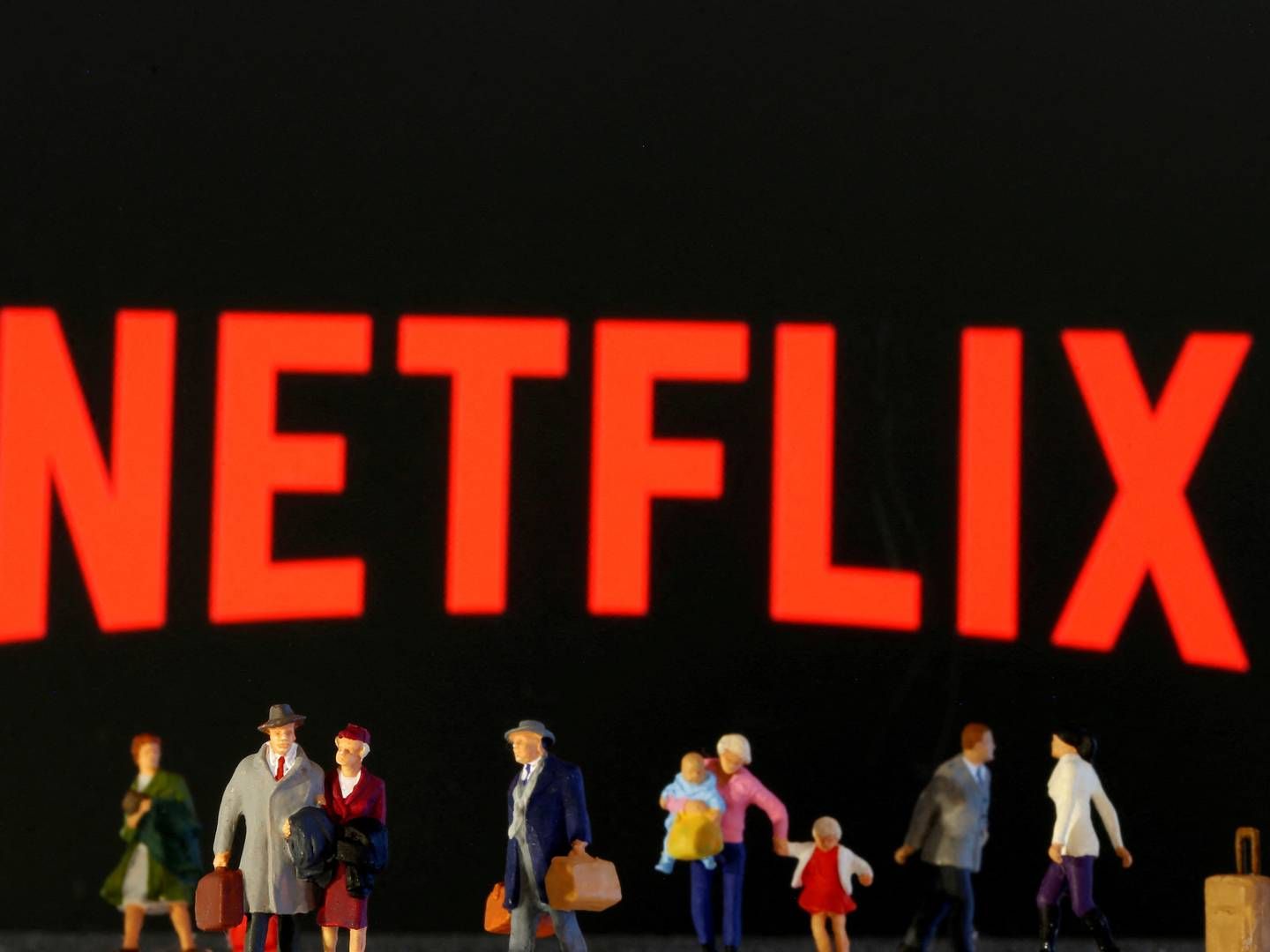 Omkring 73.000 nye brugere på det amerikanske marked opretter sig dagligt til streamingtjenesten Netflix. | Photo: Dado Ruvic/Reuters/Ritzau Scanpix