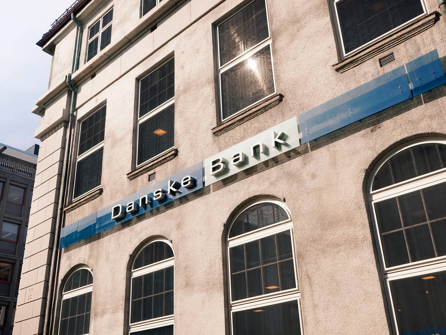 I fremtiden skal der ikke længere være privatkundeaktiviteter i Danske Banks norske hovedsæde. | Foto: Danske Bank/pr