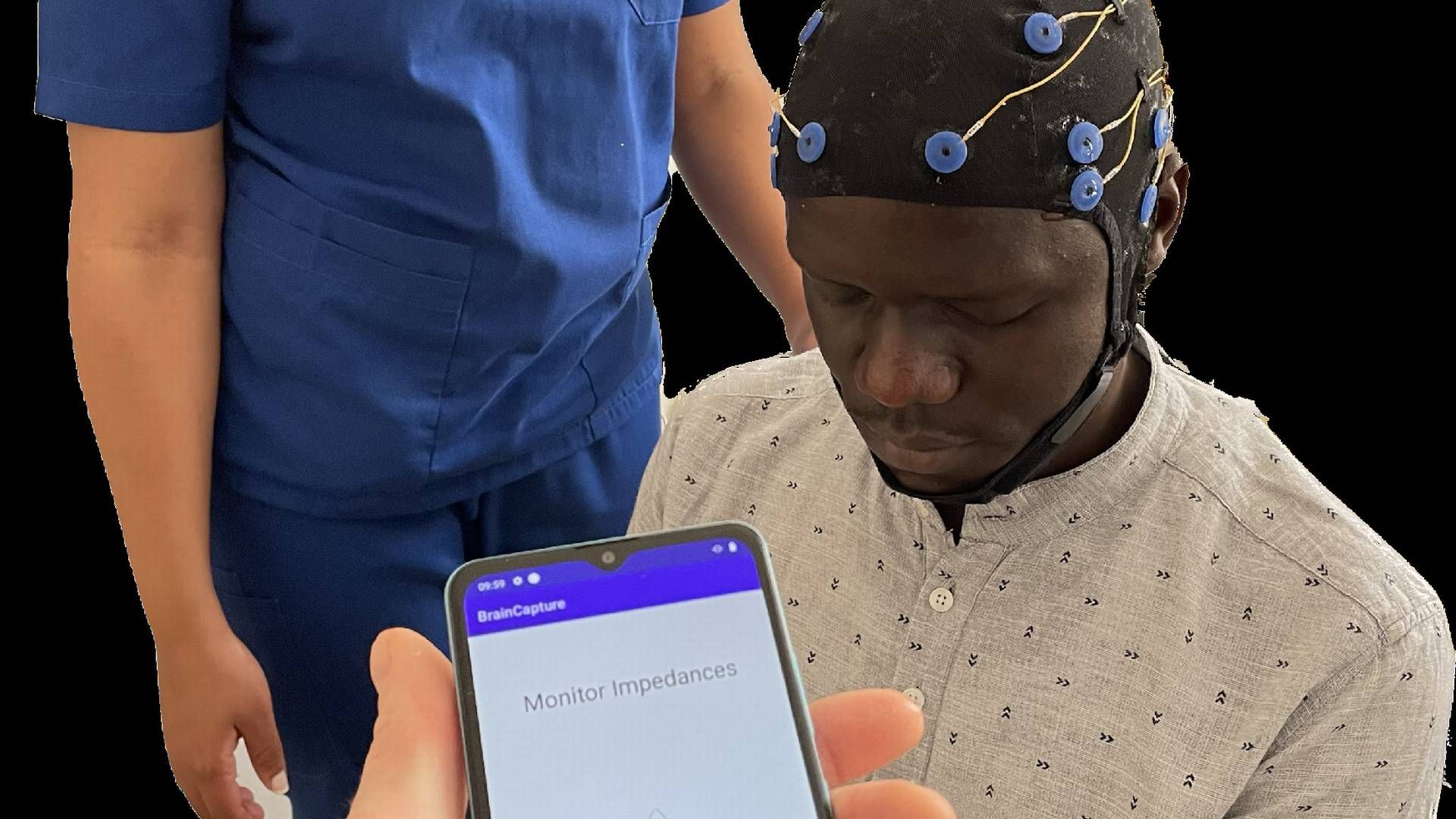 Alene i Afrika og Asien er der et udækket behov for 50 millioner EEG-scanninger om året svarende til et marked på 2 mia. dollar. | Foto: Braincapture / Pr
