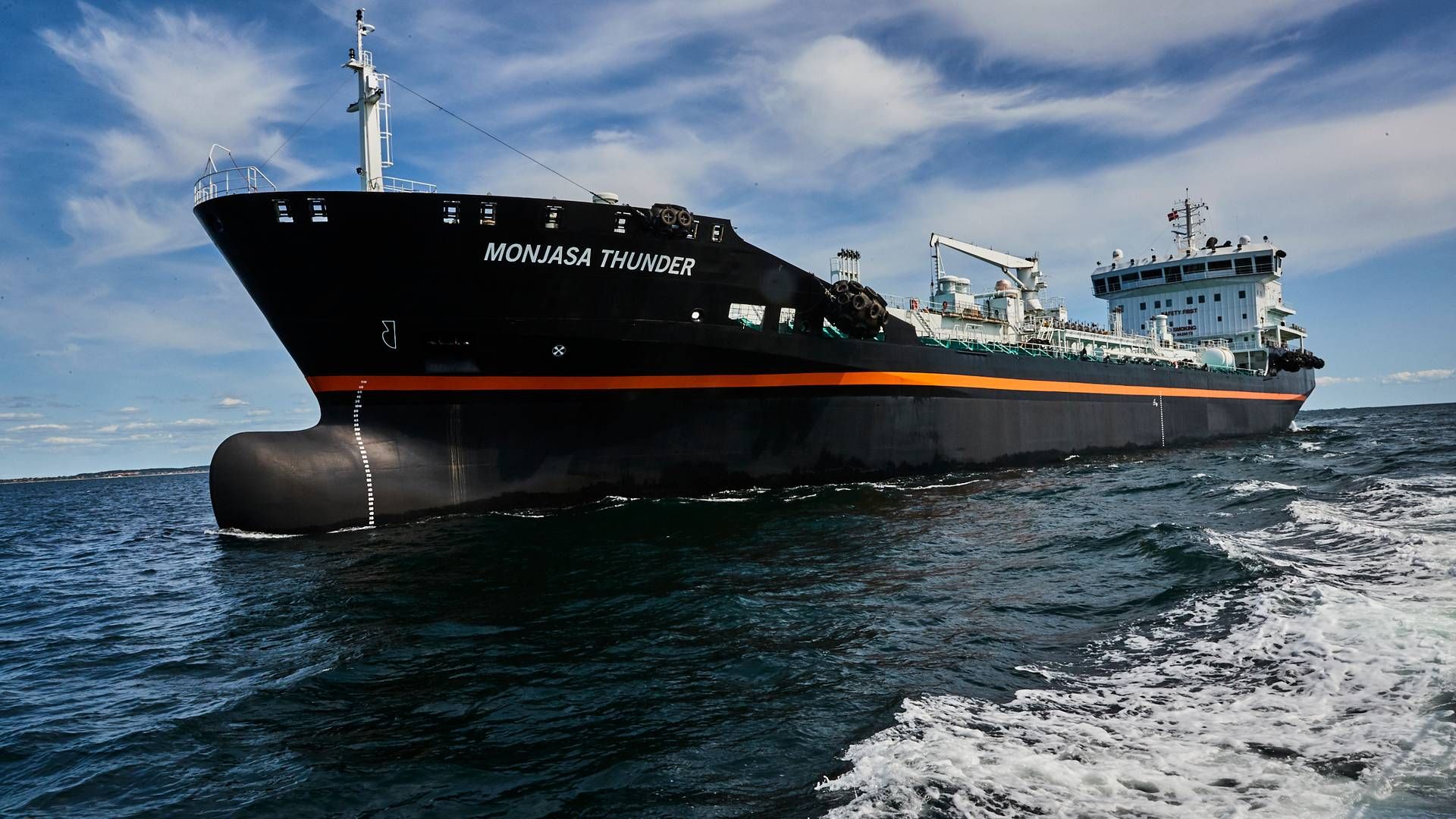 Monjasa Thunder has capacity for 20,000 tonnes and will be transporting bunker oil in West Africa. | Photo: Monjasa