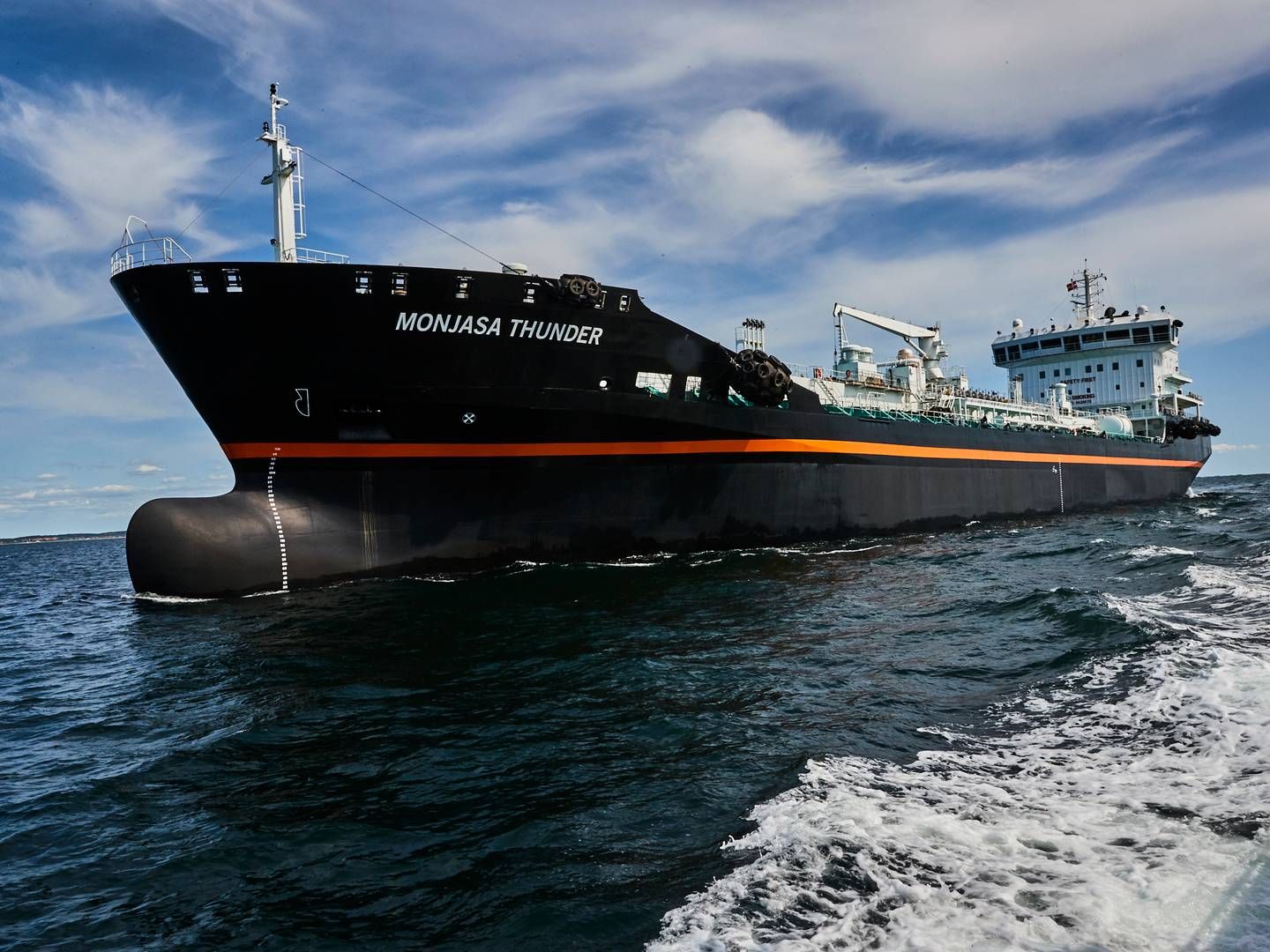 Monjasa Thunder has capacity for 20,000 tonnes and will be transporting bunker oil in West Africa. | Photo: Monjasa