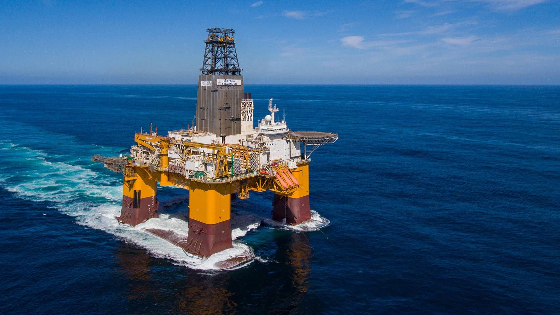 AVSLUTTET: Deepsea Stavanger har avsluttet letingen etter olje og gass i lisensområde 923 i Nordsjøen. Brønnen er plugget igjen permanent, og forlatt. | Foto: Odfjell Drilling