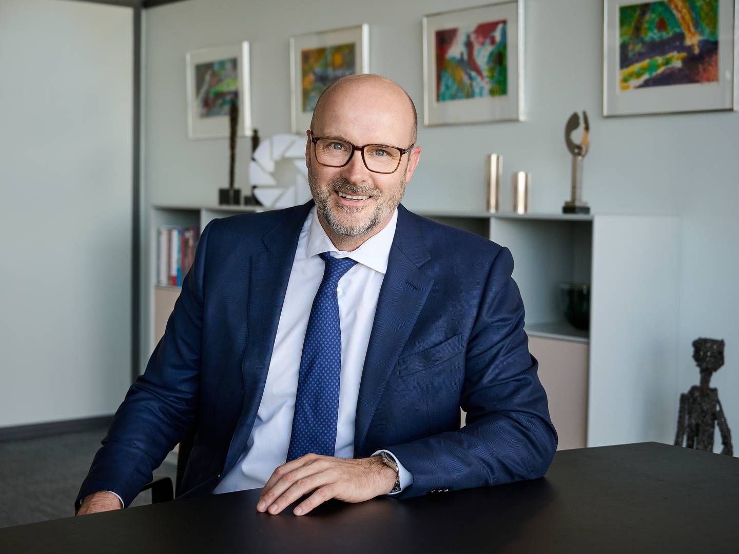 Lars Steensgaard Mørch er direktør for forretningsstrategi hos Jyske Bank, som er på vej til at købe PFA Bank for 245 mio. kr. | Foto: Jyske Bank/pr